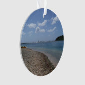 Sailboat à la distance de St Thomas (devant)