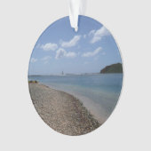 Sailboat à la distance de St Thomas (devant)