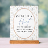 Sailboat Baby Shower Games - Pacifier Hunt (Neutre)