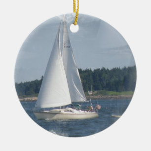 Sailboat Bubbles Ornament