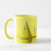 Sailboat Fine Art dat ik liever verkoop als prijso Mok (Links)