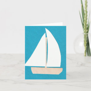 Sailboat Note Kaart