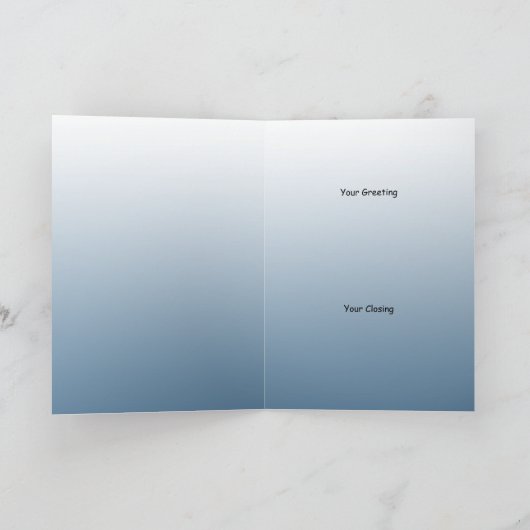 Sailboat Sailing Bail Out Funny Custom Greeting Kaart (Binnen)