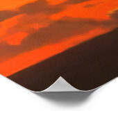 Sailboat Sunset 1300 Art Print (Hoek)