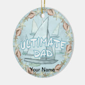 Sailboat Ultimate Dad ornament (Links)