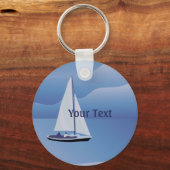 Sailboot Basic Sleutelhanger (Voorkant)