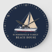 Sailboot Beach House Decor Nautical Family