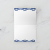 Sailboot Dank je Notecard Bedankkaart (Binnen)