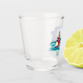Sailboot Design Shot Glass Glas (Links)