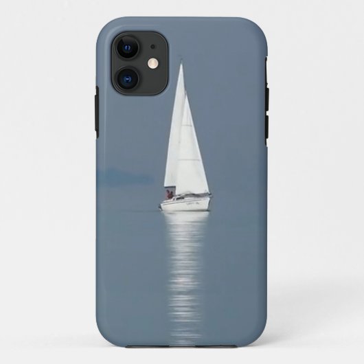 Sailboot iPhone SE/5/5S Barely Daar Hoesje (Achterkant)