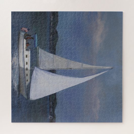 Sailboot Jigzaag Puzzle Legpuzzel (Horizontaal)