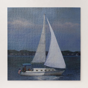 Sailboot Jigzaag Puzzle Legpuzzel