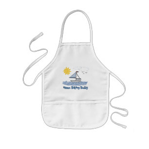 Sailboot O Baking Buddy Kinder Schort