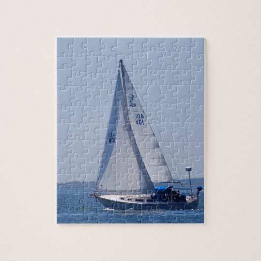 Sailboot Puzzle Legpuzzel (Verticaal)