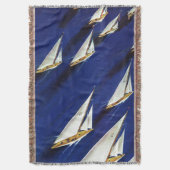 Sailboot Regatta van Ski Weld Deken (Voorkant Verticaal)