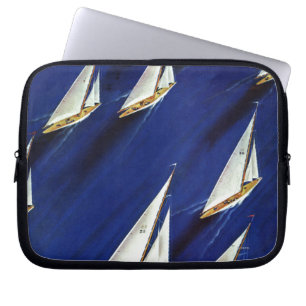 Sailboot Regatta van Ski Weld Laptop Sleeve
