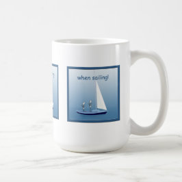 Sailboot Sailors Prayers Funny Mug Koffiemok