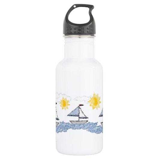 Sailboot SG Waterfles (Voorkant)