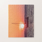 Sailboot Sunrise Legpuzzel (Verticaal)
