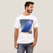 Sailboot Tipping in Wind T-shirt (Voorkant volledig)