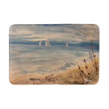 Sailboten Bath Mat