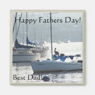 Sailboten Fathers Day Magnet Magneet