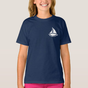 Sailen en motiveren; Zagen uw droom en zweefboot T T-shirt