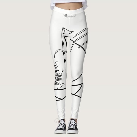 Sailen met reizen zonder reizen leggings (Voorkant)