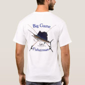 Sailfish big game visser shirt (Achterkant)