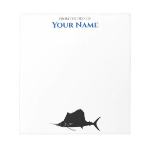 Sailfish - Bloc-notes personnalisé