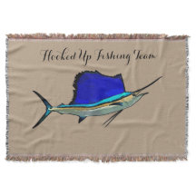 Sailfish Boat naam goot deken