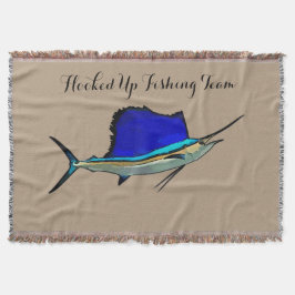 Sailfish Boat naam goot deken