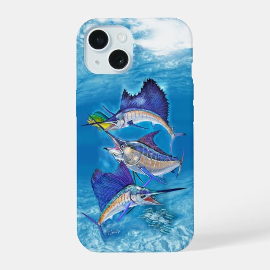 Sailfish, Marlin, Maui, transposé au-dessus de l'o (Verso)