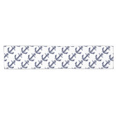 Sailing Anchor Navy Korte Tafelloper (Horizontaal)