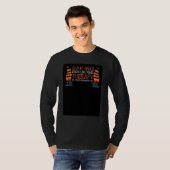 Sailing Because Therapy Is Expensive Sailor Presen T-shirt (Voorkant volledig)