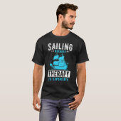 Sailing Because Therapy Is Expensive T-shirt (Voorkant volledig)