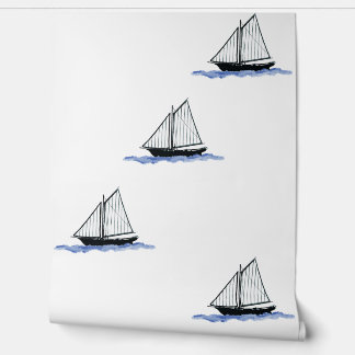 sailing boats behang