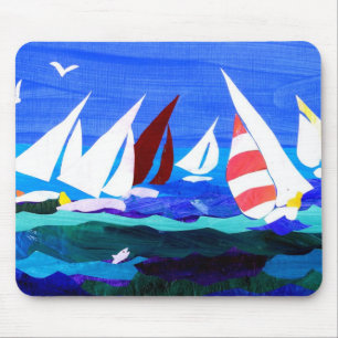 Sailing Boats mousepad Muismat