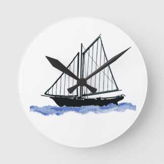 sailing boats ronde klok