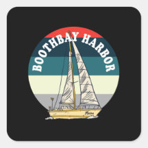 Sailing Boothbay Harbor Maine 