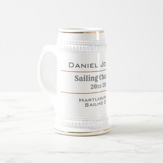 Sailing Champion Award Bierpul (Voorkant links)
