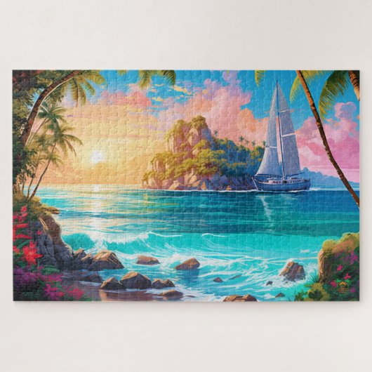 🌅Sailing Dreamscape Legpuzzel (Horizontaal)