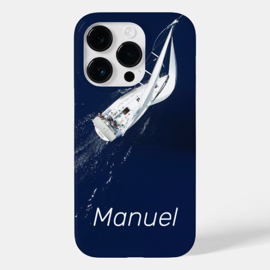 Sailing Freedom Bird's Eye Uitzicht Case-Mate iPhone Case (Achterkant)