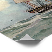 Sailing Frigate Duncan Dunbar Poster (Hoek)