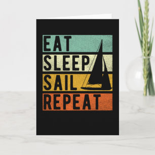 Sailing Funny Gezegde Sailor Gift Kaart