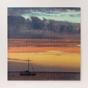 Sailing in de Hawaii Sunset - 20x20 - 676 pcs. Legpuzzel
