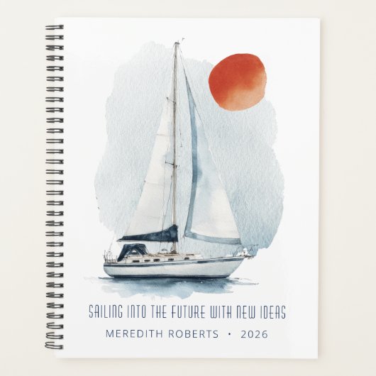 Sailing into the Future Personnalisé 2026 (Devant)