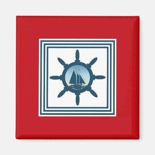Sailing Magneet (Voorkant)