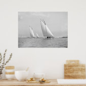 Sailing Near Marblehead, 1901 Poster (Keuken)