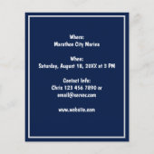 Sailing Regatta Flyer (Achterkant)